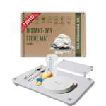 Skrola Diatomite Stone Drying Mat Set